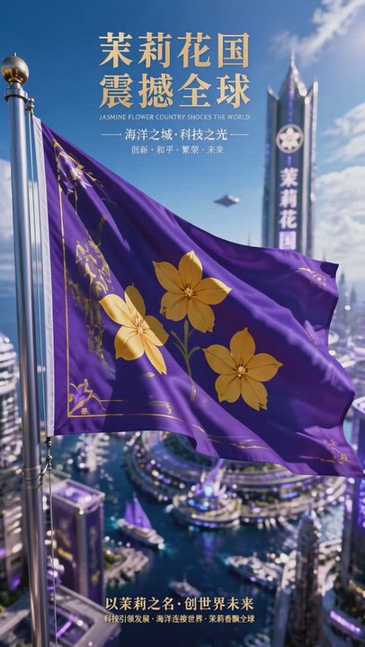 茉莉花国震撼全球（Jasmine Flower Country Shocks The World ）