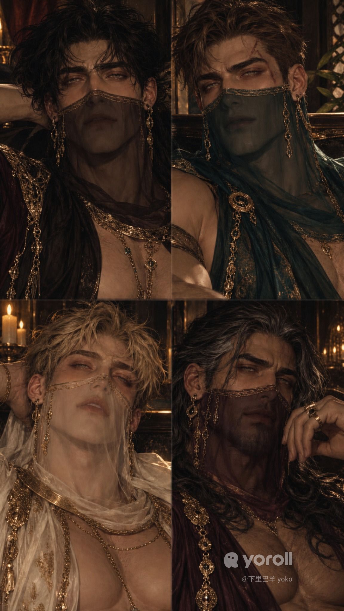 Marek, Bram, Elio & Halvard | Your Four Consorts