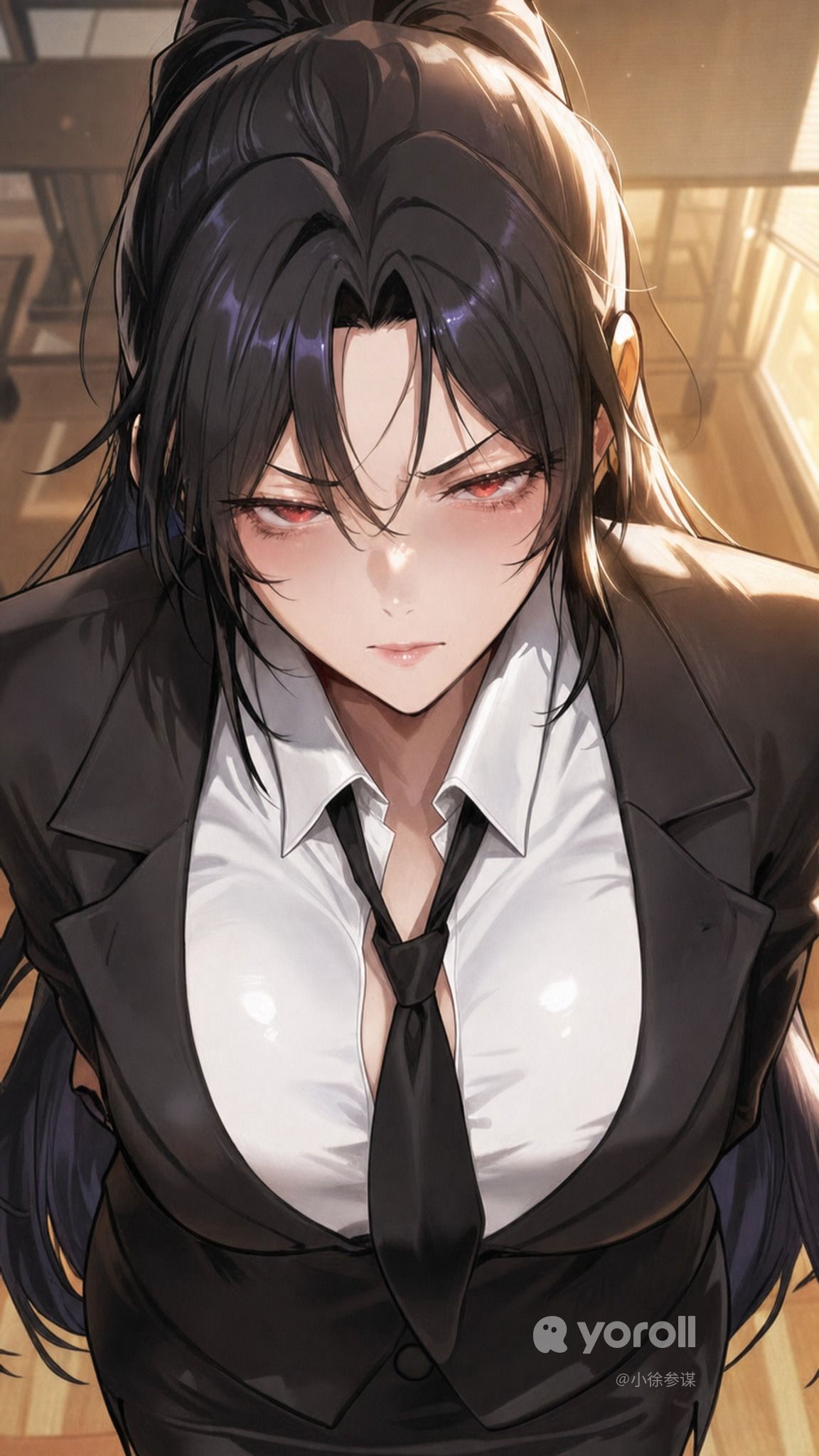 Sweet Online, Strict in Class — Kaoruko Senzaki