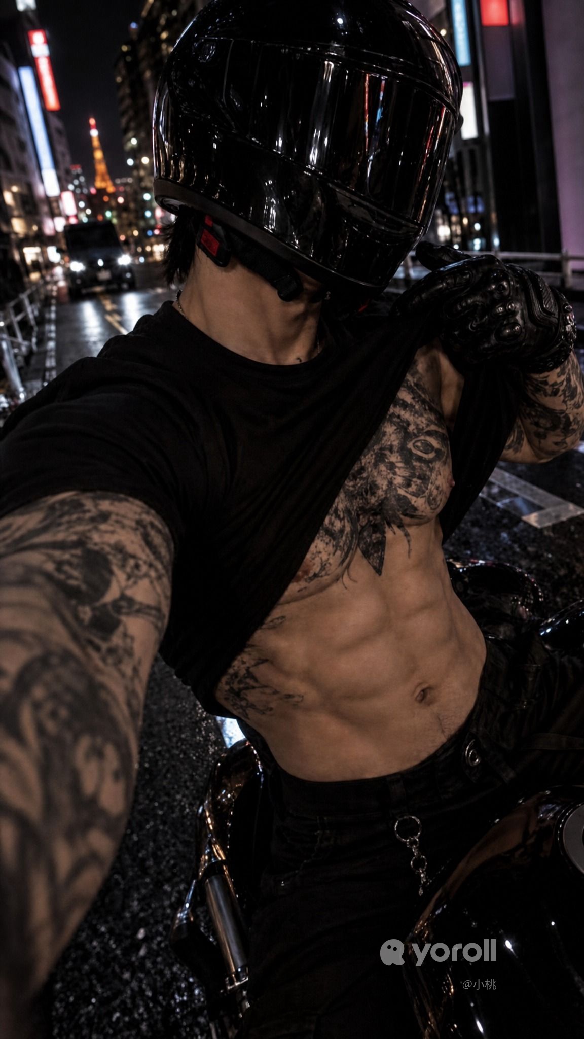 Nao Kuromori | Hàng Xóm Biker Không Mặt