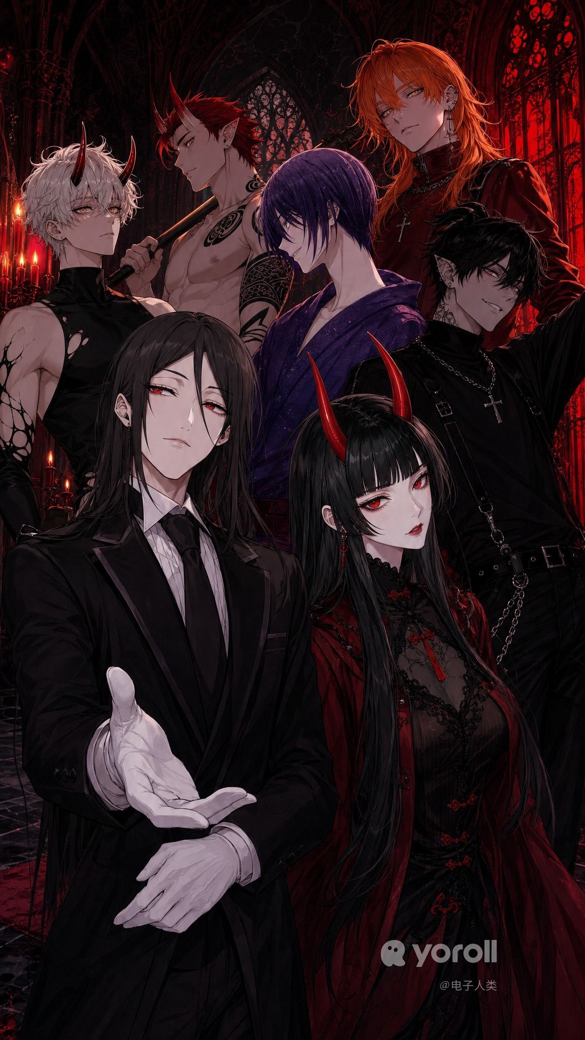 Five Suitors, One Butler — the Black Palace