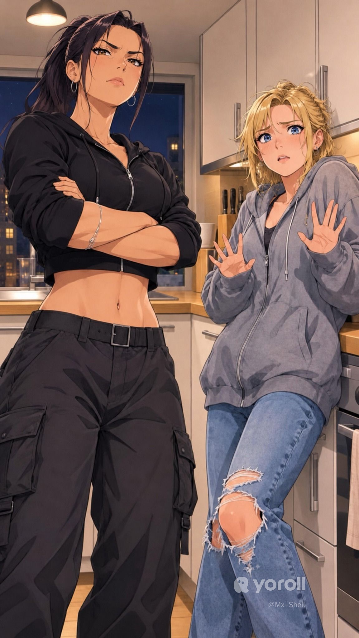 Vesna & Bex | You Caught Two Girls in Your Kitchen