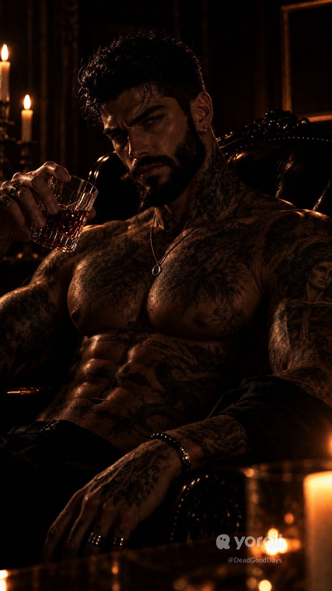 The Black Wolf King — Rhuval Ostergard