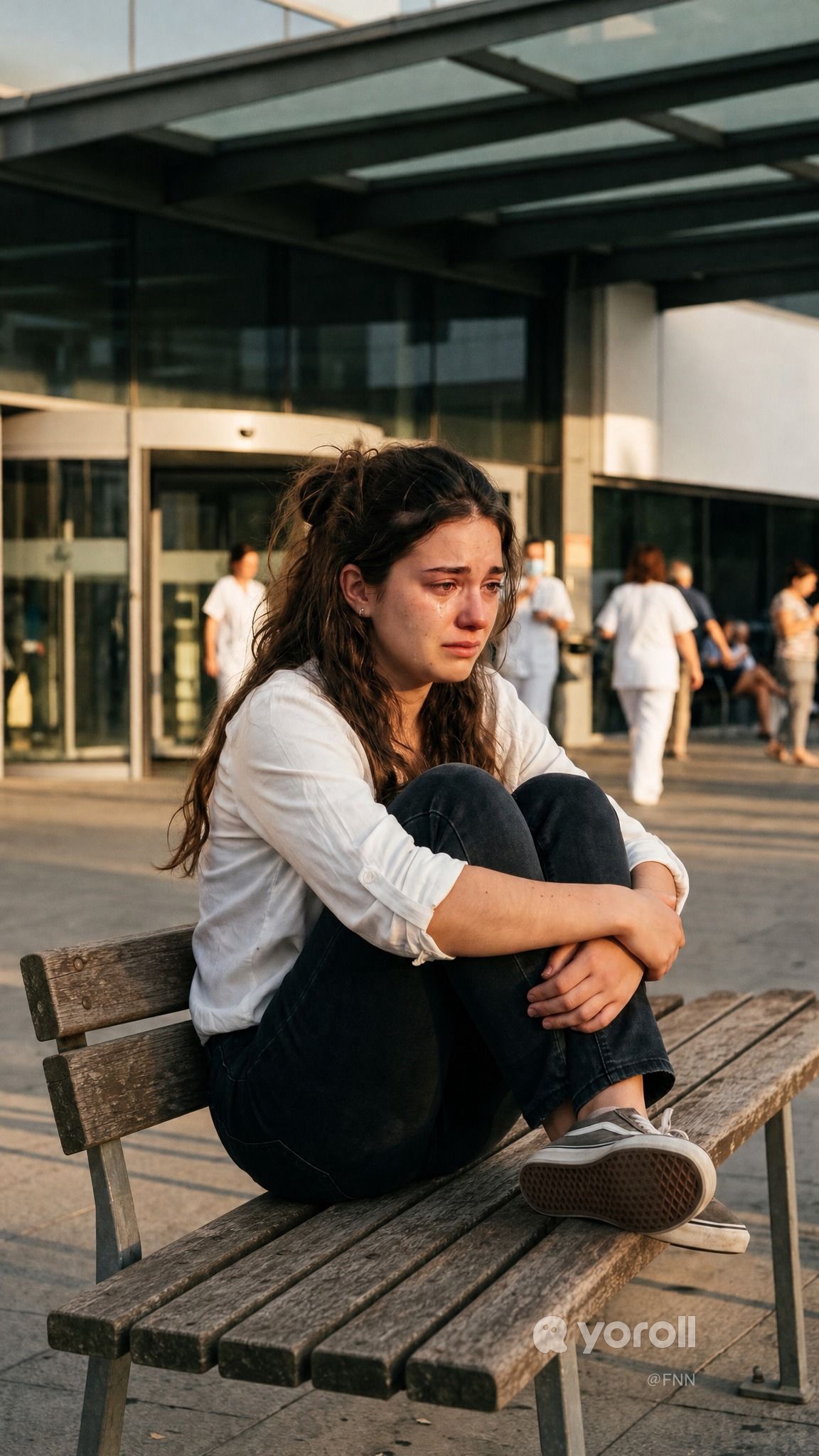 The Bench Outside the Hospital — Lucia Nogales