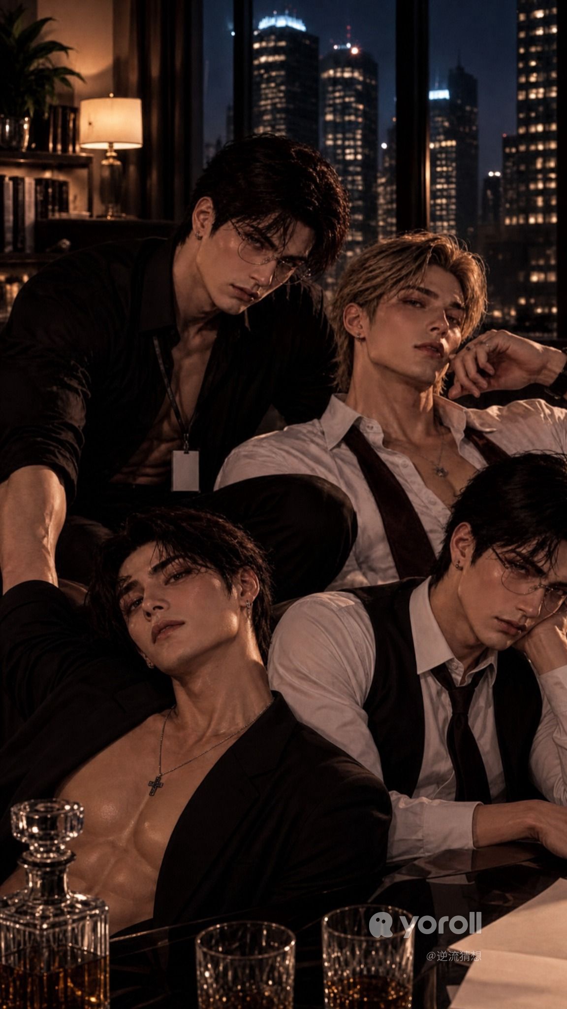 Vantreight After Dark | Một Lời Thú Nhận, Bốn Người Đàn Ông