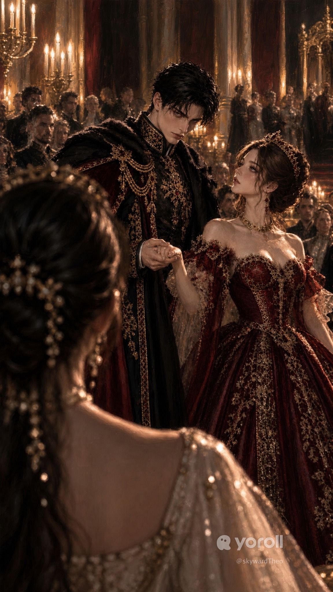 Saverin Vautrin | the crown chose your sister