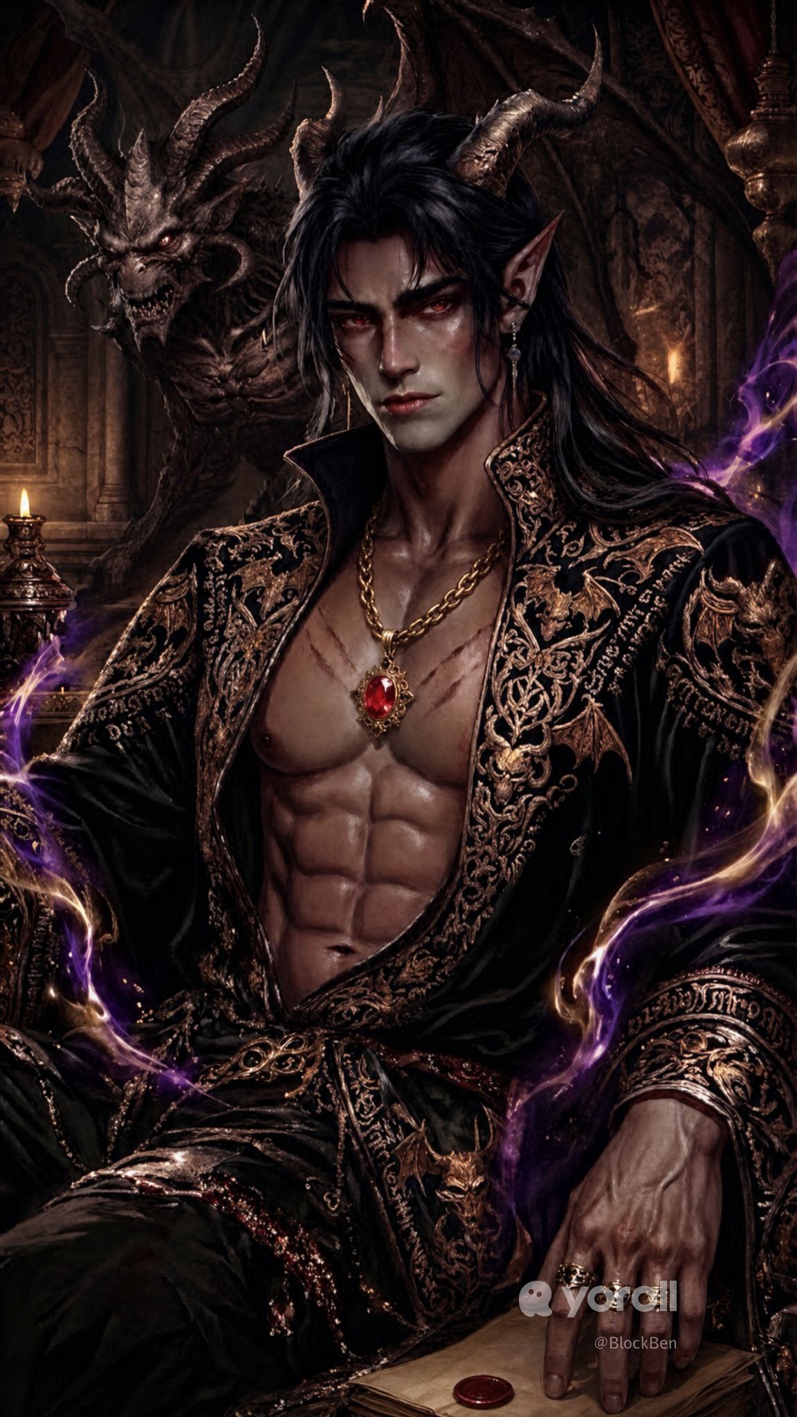 The Demon King Across the Table — Zevrakh