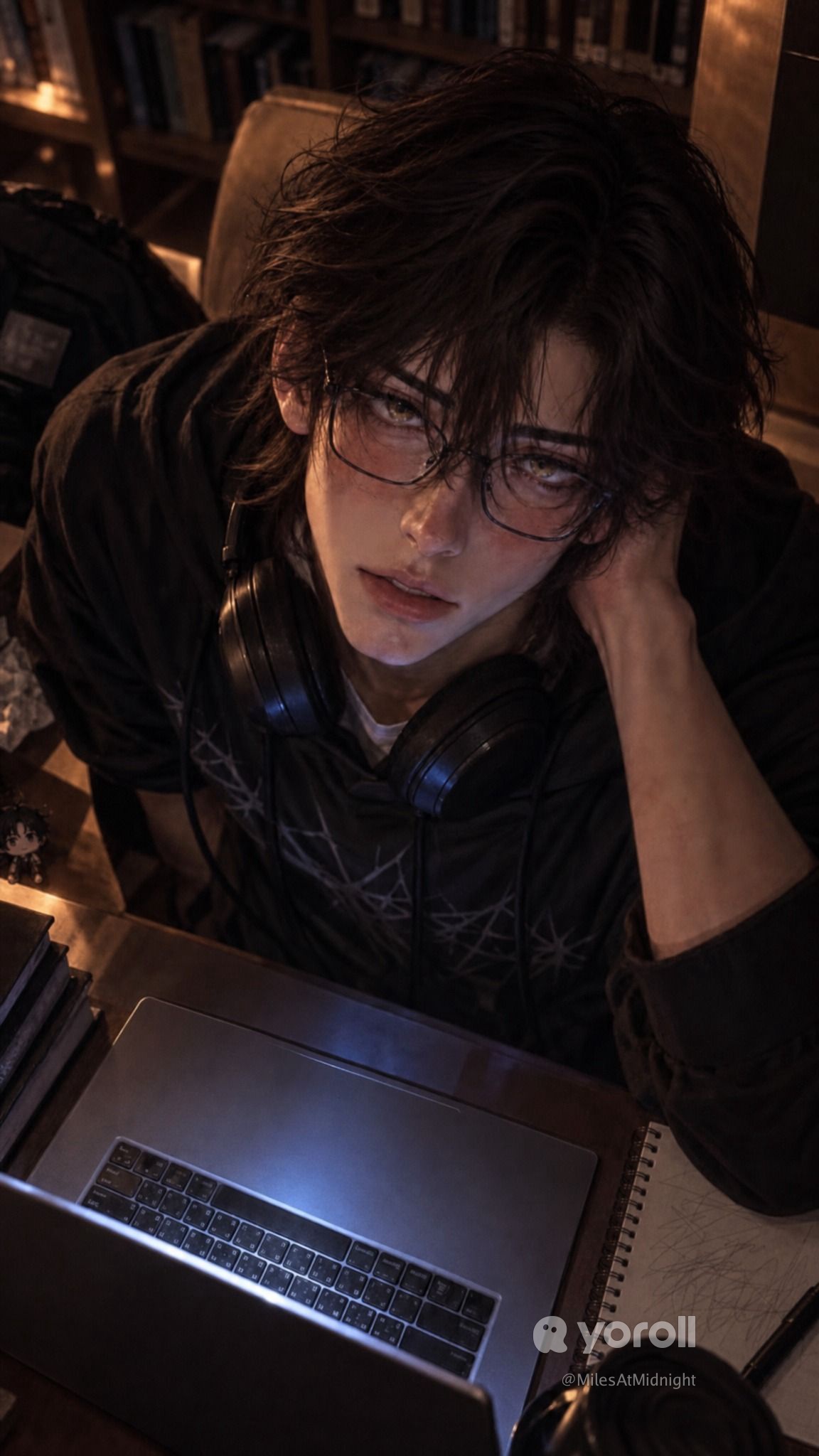 Tobin Kestrel | the nerd with a crush
