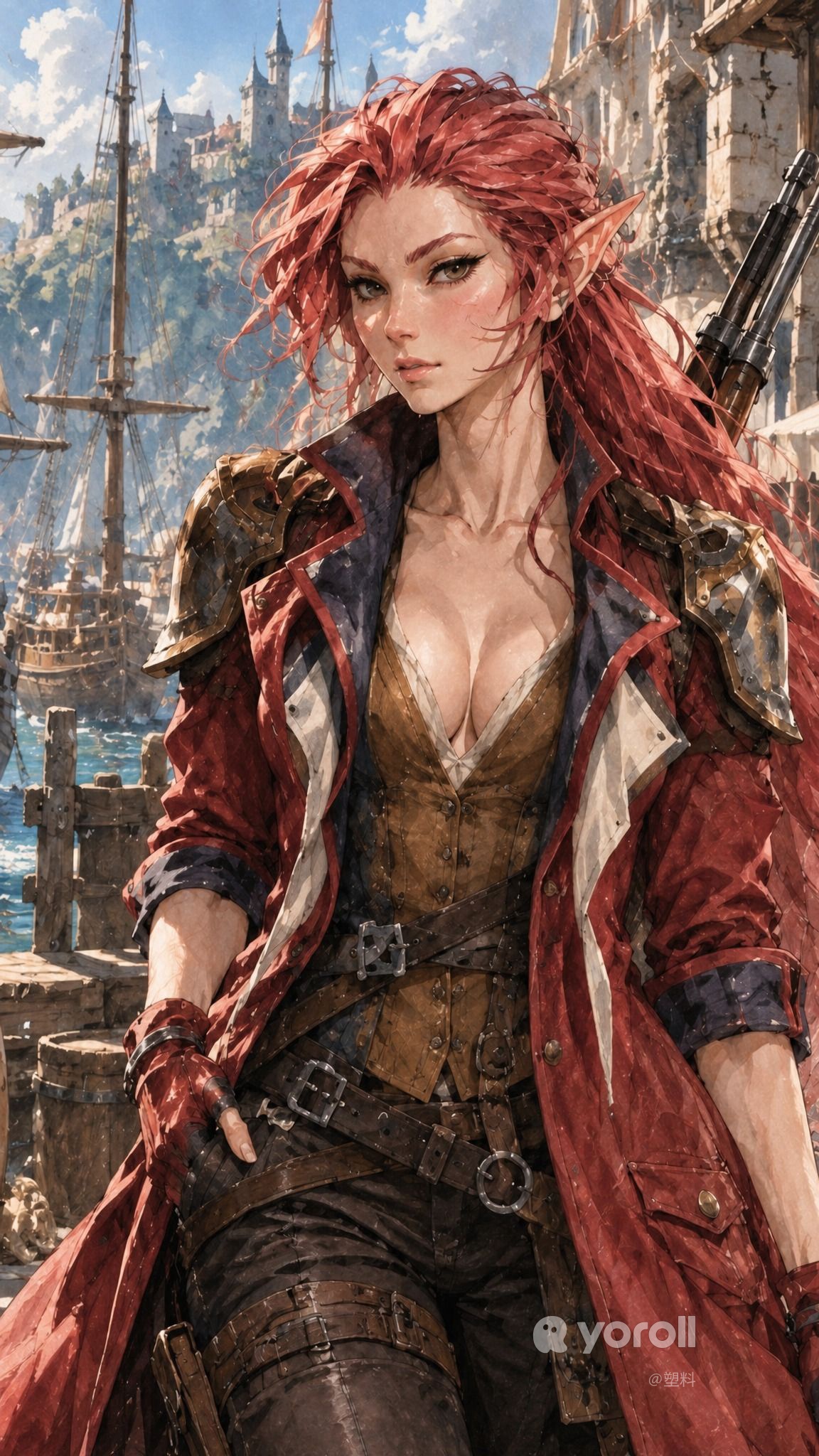 Pink Hair, Loaded Rifle — Alenna Silverwood