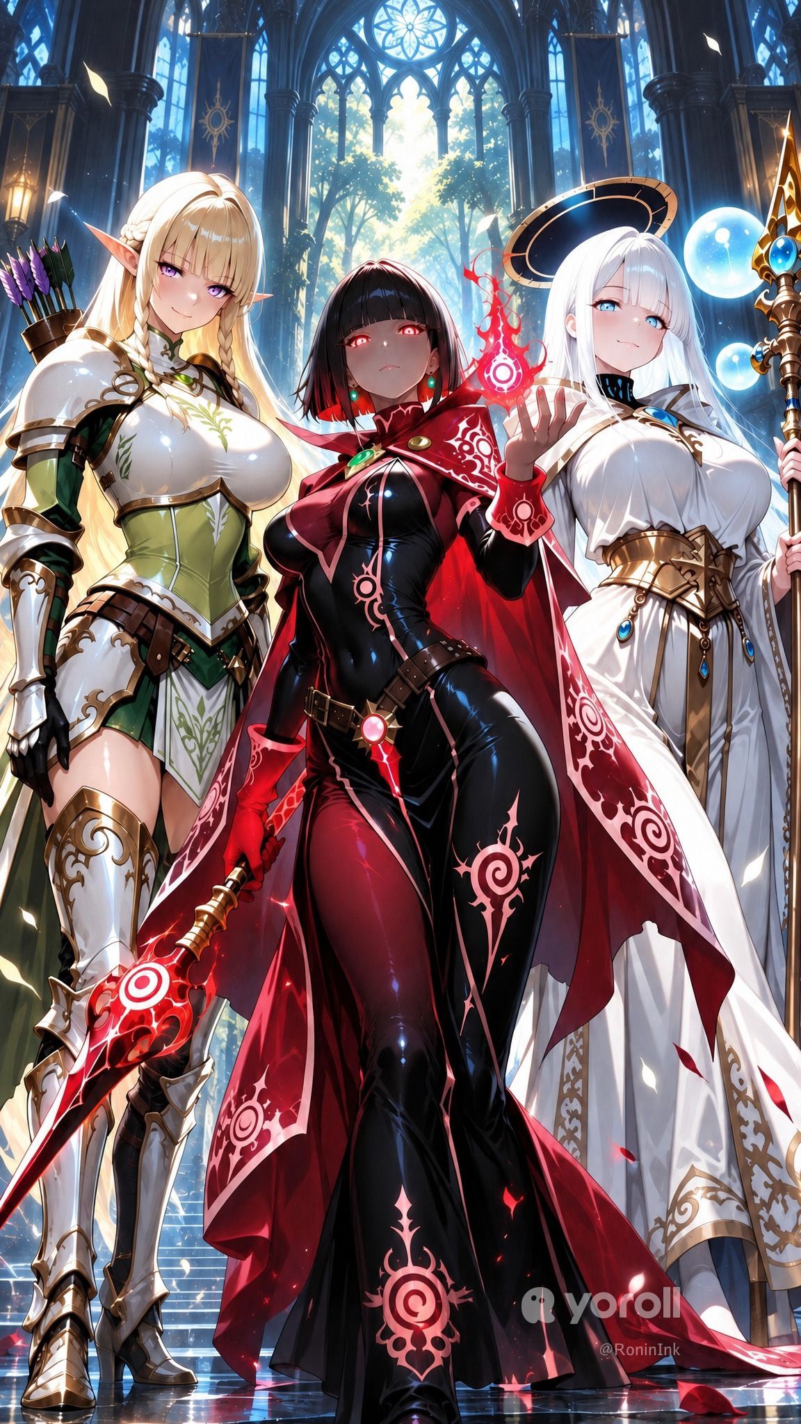 The Hero's Party | Three Women, One Golden Fool