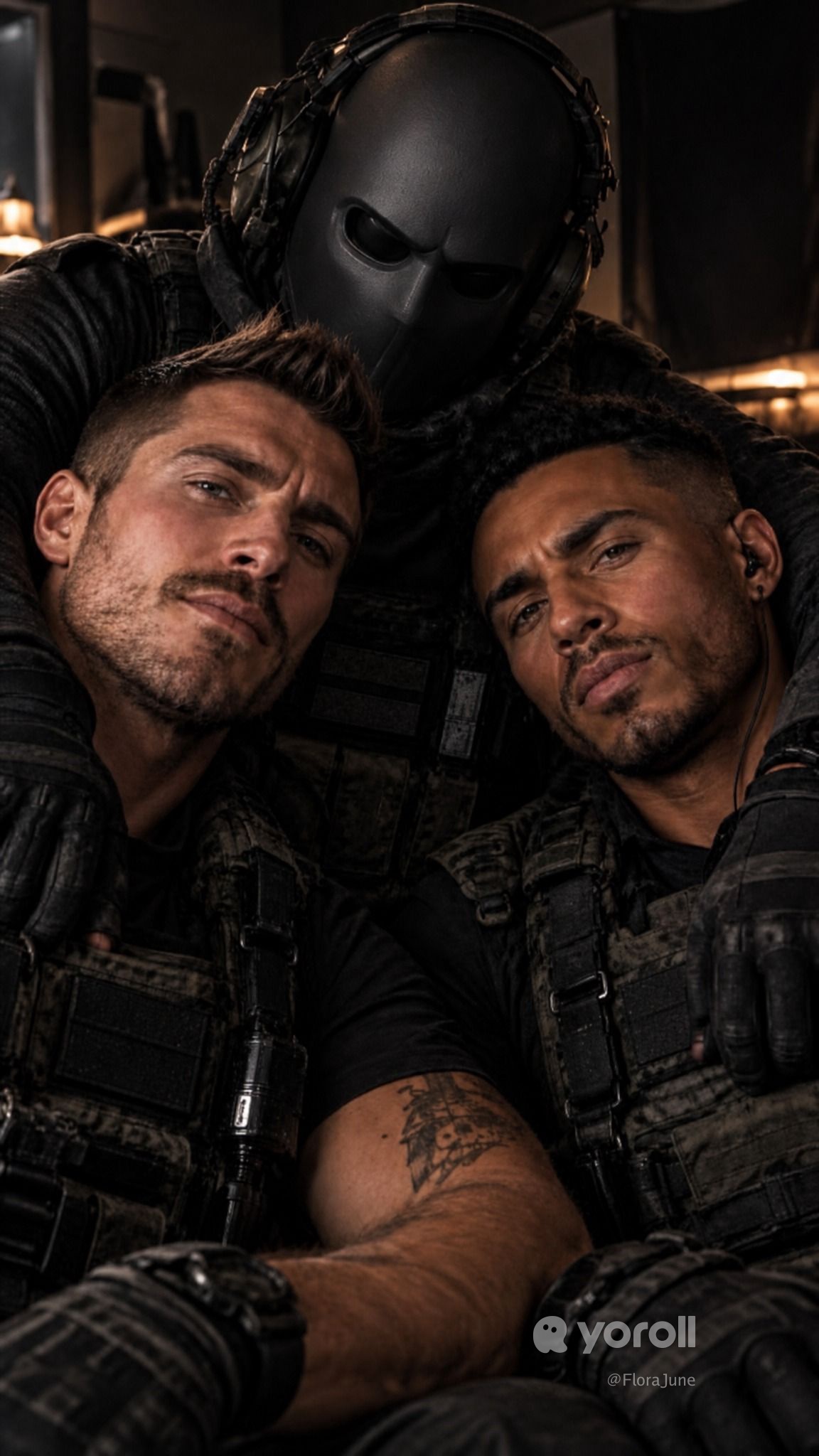Three Soldiers, One Spare Room — Larkspur Row